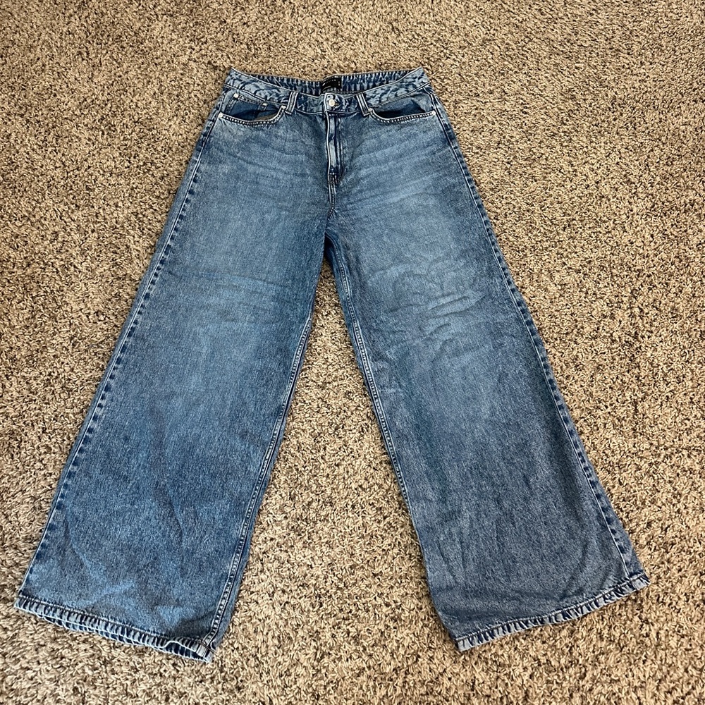 ASOS Blue Flare & Wide Leg Jeans